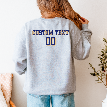 Custom Hockey Player Embroidered Crew