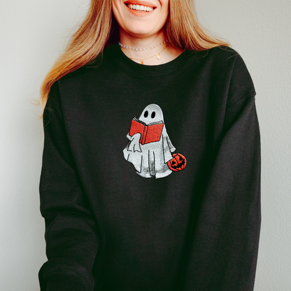 Reading Ghost Embroidered Crew
